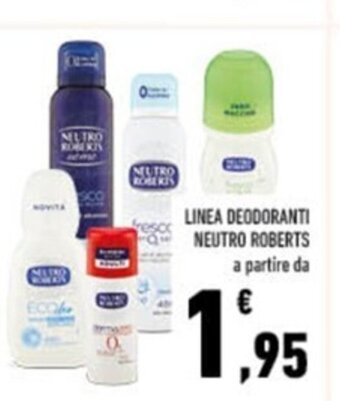 Conad LINEA DEODORANTI NEUTRO ROBERTS a partire da offerta