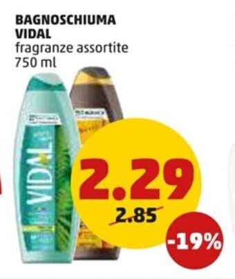 BAGNOSCHIUMA VIDAL 750 ml
