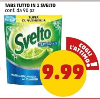 PENNY TABS TUTTO IN 1 SVELTO conf. da 90 pz offerta