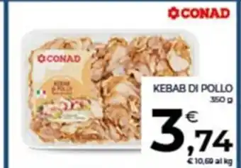Conad KEBAB DI POLLO 350g offerta