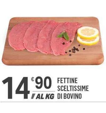 Supermercati Dok FETTINE SCELTISSIME DI BOVINO offerta