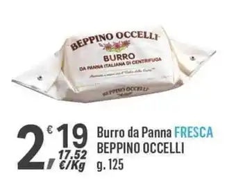 Burro da Panna FRESCA BEPPINO OCCELLI 125 g
