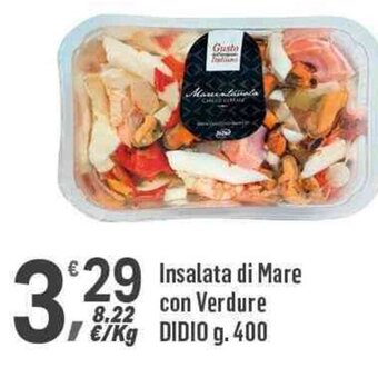 Supermercati Dok Insalata di Mare con Verdure DIDIO g. 400 offerta