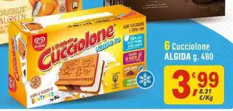 Supermercati Dok CUCCIOLONE ALGIDA 480 g offerta