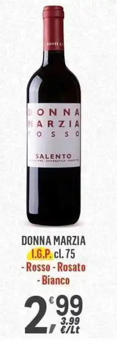 Supermercati Dok DONNA MARZIA 75 cl offerta