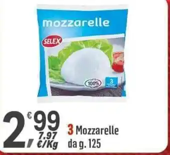 mozzarelle da g. 125