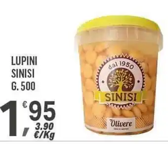 Supermercati Dok LUPINI SINISI G.500 offerta