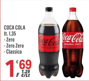 Supermercati Dok COCA COLA lt. 1,35 offerta