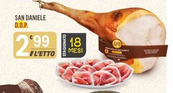 Supermercati Dok SAN DANIELE D.O.P. offerta