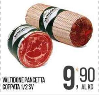 VALTIDONE PANCETTA AL KG COPPATA 1/2 SV