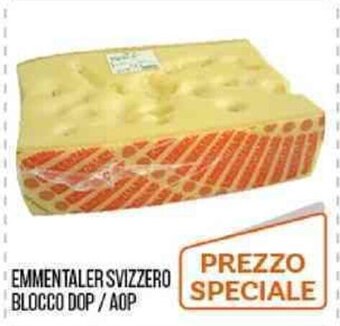 EMMENTALER SVIZZERO BLOCCO DOP/AOP