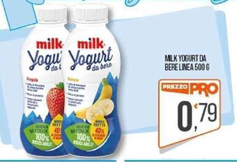 Cash pro MILK YOGURT DA BERE LINEA 500 G offerta
