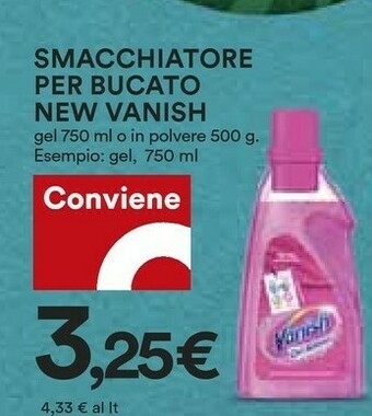 Coop Vanish Smacchiatore Per Bucato offerta
