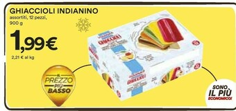 Coop Indianino 12 Ghiaccioli BIF 900 G(ml) offerta