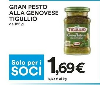 Coop Star Gran Pesto Alla Genovese Tigullio offerta