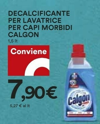 Coop Calgon Decalcificante Per Lavatrice Per Capi Morbidi offerta
