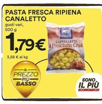 Coop Canaletto Pasta Fresca Ripiena offerta