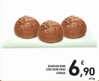 Conad Conad Burger Bun Con Semi offerta