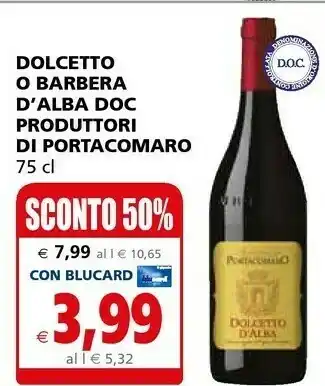 Il Gigante Portacomaro Barbera D'alba Doc offerta