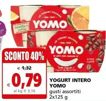 Il Gigante Yomo Yogurt Intero Al Cocco offerta