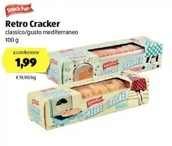 ALDI Snack Fun Retro Cracker 100g offerta