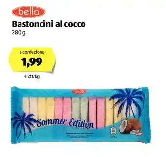 ALDI bella Bastoncini al cocco 280g offerta