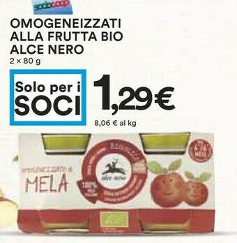 Alce Nero Omogeneizzati Alla Frutta Bio