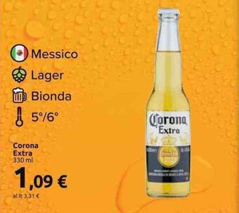 Carrefour Market Corona Extra 330 ml offerta