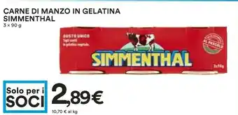 Coop Bolton alimentari spa Simmenthal 90 G(ml) offerta