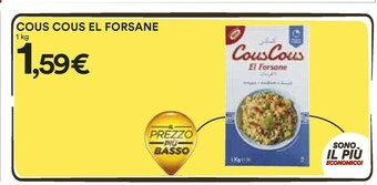 Coop El Forsane - Cous Cous 1000 G(ml) offerta