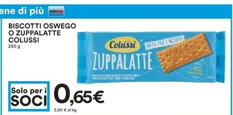 Coop Colussi Zuppalatte 250 G(ml) offerta