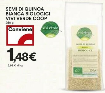 Coop Vivi verde coop Semi Di Quinoa Bianca Biologici offerta