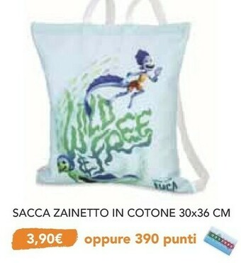 Coop Sacca Zainetto In Cotone offerta