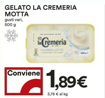Coop Motta La Cremeria Spagnola 500 G(ml) offerta