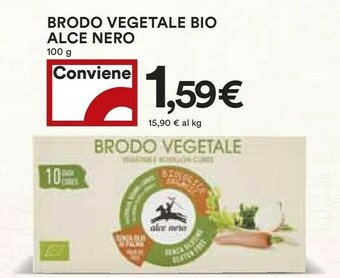 Coop Alce Nero Brodo Vegetale Biologico 100 G(ml) offerta