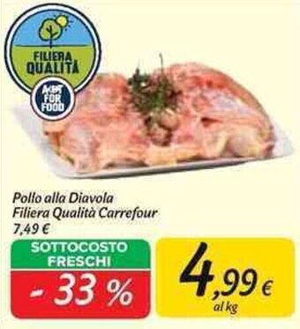 Pollo alla Diavola Filiera Qualità Carrefour