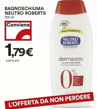 Coop Neutro Roberts Bagnoschiuma Dermazero 700 Ml offerta