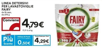 Coop Fairy Linea Detersivi Per Lavastoviglie offerta