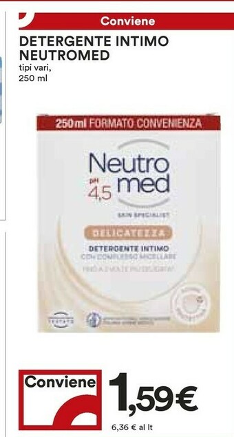 Neutro Med Detergente Intimo Delicatezza 250ml