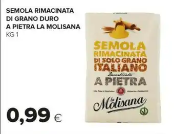Tigre La Molisana Semola Integrale Rimacinata A Pietra 1000 G(ml) offerta