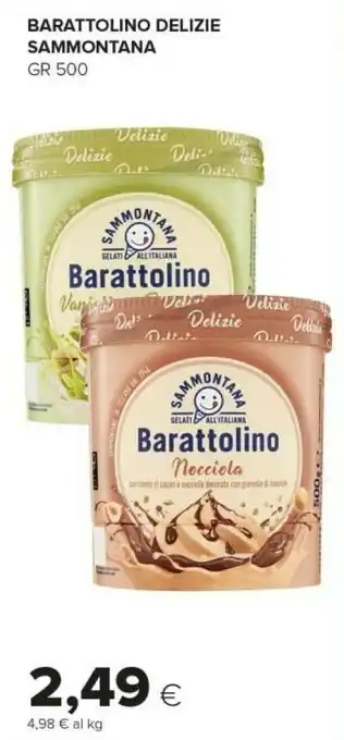 Tigre Sammontana Barattolino Delizia Di Nocciola 500 G(ml) offerta