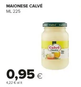 Tigre Calvè Maionese Classica 225 G(ml) offerta