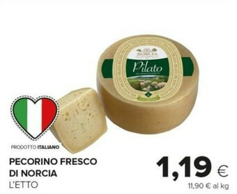 Tigre Pecorino Fresco Di Norcia offerta