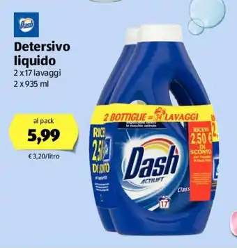 Dash Detersivo liquido 2x935ml