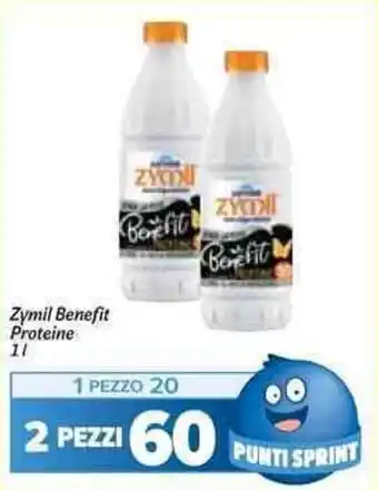 Carrefour Market Zymil Benefit Proteine 1l offerta