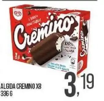 Cash pro ALGIDA CREMINO X8 336 G offerta
