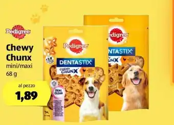 Pedigree Chewy Chunx 68g