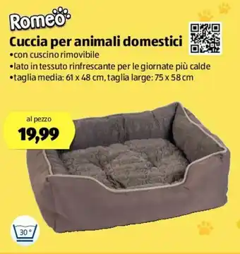 ALDI Romeo Cuccia per animali domestici offerta