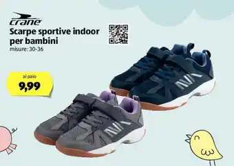 ALDI Crane Scarpe sportive indoor per bambini offerta