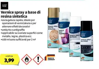 ALDI Home Easy Vernice spray a base di resina sintetica offerta